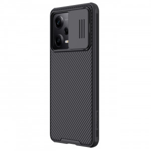 Гръб с подвижно покритие за камерата NILLKIN CamShield Pro - Xiaomi Poco X5 Pro 5G / Redmi Note 12 Pro 5G черен - Img 3