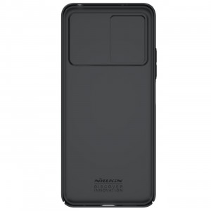 Гръб с подвижно покритие за камерата NILLKIN CamShield - Xiaomi Redmi Note 12 / Poco X5 черен - Img 6