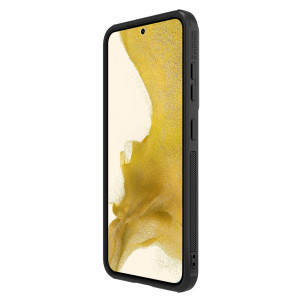 Гръб с подвижно покритие за камерата NILLKIN Synthetic Fiber S - Samsung Galaxy S23+ черен - Img 7
