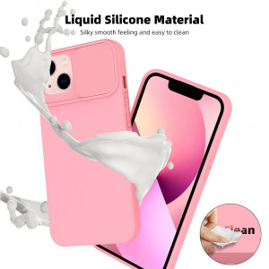 Гръб с подвижно покритие за камерата Slide - iPhone 14 Pro светлорозов - Img 18