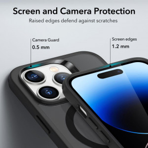 Гръб ESR Classic Hybrid MagSafe - iPhone 14 Pro черен - Img 6