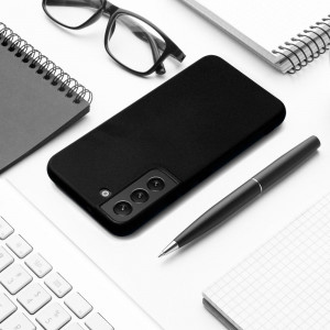 Гръб FORCELL Silicone Lite - Samsung Galaxy S22 черен - Img 8
