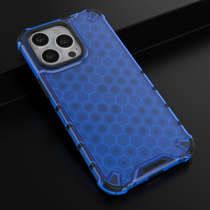Гръб Honeycomb Armor със силиконов бъмпер - iPhone 13 Pro син - Img 14