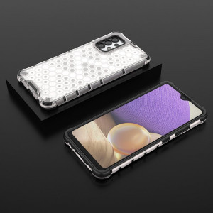 Гръб Honeycomb Armor със силиконов бъмпер - Samsung Galaxy A04s / A13 5G прозрачен - Img 12