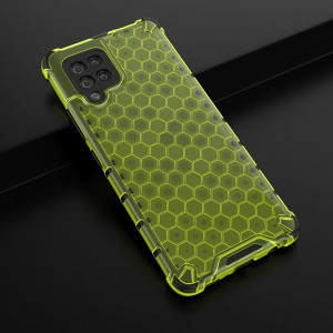 Гръб Honeycomb Armor със силиконов бъмпер - Samsung Galaxy A42 5G зелен - Img 7