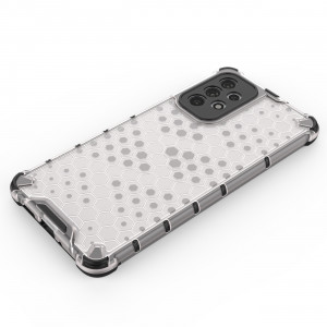 Гръб Honeycomb Armor със силиконов бъмпер - Samsung Galaxy A73 5G черен - Img 3