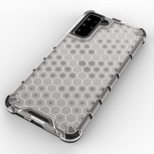 Гръб Honeycomb Armor със силиконов бъмпер - Samsung Galaxy S22+ син - Img 4