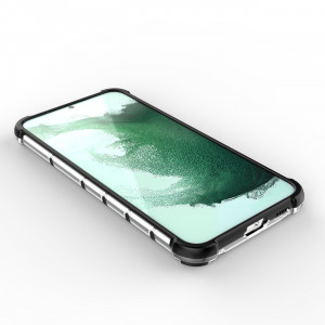 Гръб Honeycomb Armor със силиконов бъмпер - Samsung Galaxy S23+ син - Img 11