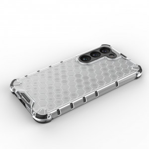 Гръб Honeycomb Armor със силиконов бъмпер - Samsung Galaxy S23 черен - Img 13