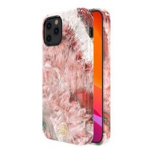 Гръб KINGXBAR Agate - iPhone 12 mini червен - Img 2
