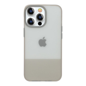 Гръб KINGXBAR Plain - iPhone 13 сив - Img 1