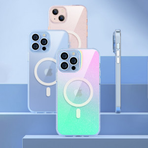 Гръб KINGXBAR PQY Elegant MagSafe - iPhone 13 Pro бял - Img 14
