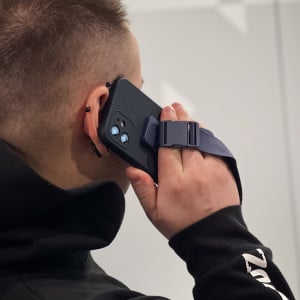 Гръб Rope с каишка - Samsung Galaxy S21 5G жълт - Img 17