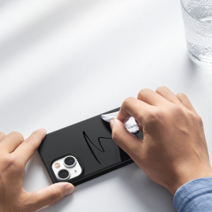 Гръб UGREEN Silky Silicone - iPhone 14 Plus черен - Img 7