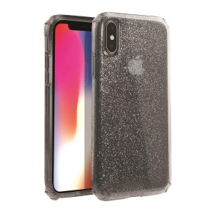 Гръб UNIQ Clarion Tinsel - iPhone XS Max опушено черен - Img 1