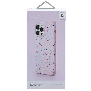 Гръб UNIQ Coehl Terrazzo - iPhone 13 Pro Max розов - Img 2