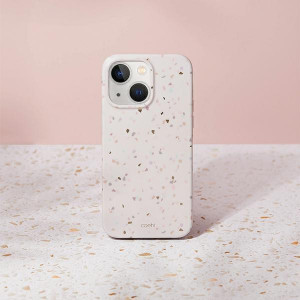 Гръб UNIQ Coehl Terrazzo - iPhone 14 Plus пясък - Img 2