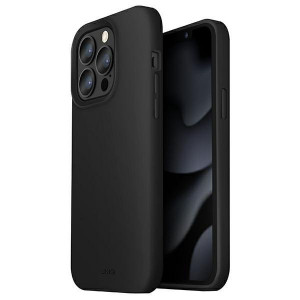 Гръб UNIQ Lino - iPhone 13 Pro Max мастиленочерен - Img 1