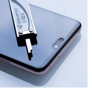 Гъвкав протектор с пълно покритие 3mk Flexible Glass Max - Samsung Galaxy J5 (2017) с черна рамка - Img 4