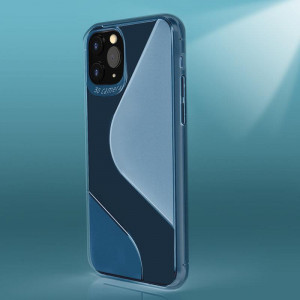 Гъвкав силиконов гръб S-case - Huawei P smart 2020 син - Img 10