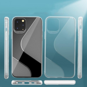 Гъвкав силиконов гръб S-case - Huawei P smart 2020 син - Img 13