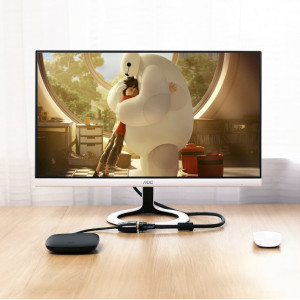 Еднопосочен видео кабел UGREEN HDMI към VGA FHD черен - Img 14