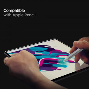 Закален стъклен протектор SPIGEN Glas Tr Slim - iPad Pro 11" (1st gen 2018) / Pro (2nd gen 2020) / Pro 11" (3rd gen 2021) / Pro 11" (4th gen 2022) / Air 10.9" (4th gen 2020) / (5th gen 2022) прозрачен - Img 12