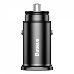 Зарядно за кола BASEUS Square 30W Universal Smart 2x USB Type A QC 3.0 SCP AF (CCALL-DS01) черно - Img 2