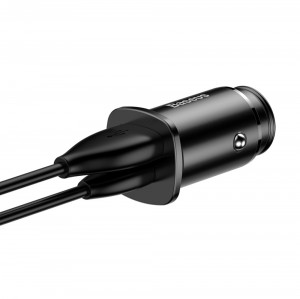 Зарядно за кола BASEUS Square PPS Universal 30W USB Type A / USB Type C PD 3.0 QC 4.0 SCP (CCALL-AS01) черно - Img 4