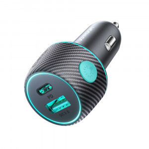 Зарядно за кола JOYROOM 60W USB Type A / USB Type C (JR-CCN01) черно - Img 10