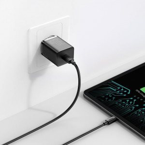 Зарядно за стена BASEUS Super Si 1C 30W USB Type C PD QC (CCSUP-J01) черно - Img 10