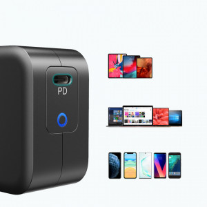 Зарядно за стена CHOETECH GaN 61W USB Type C PD (Q6006) черен - Img 5
