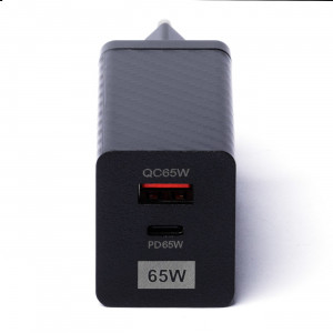 Зарядно за стена WOZINSKY GaN 65W USB Type A / USB Type C PD QC3.0 (WWCG01) черно - Img 10