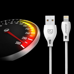Кабел за зареждане и данни с оплетка DUDAO USB Type A към USB Type C 2.1A 2m (L4T) бял - Img 13