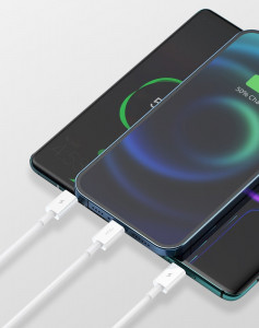 Кабел за зареждане и данни BASEUS Superior 3in1 USB Type A към Lightning / USB Type C / micro USB 3.5A 1.5 m бял (CAMLTYS-02) - Img 15