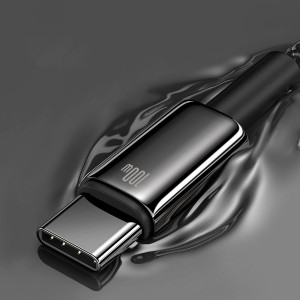 Кабел за зареждане и данни BASEUS Tungsten Gold USB Type A към USB Type C 480Mb/s 100W 2m черен (CAWJ000101) - Img 13