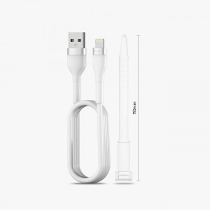 Кабел за зареждане и данни RINGKE USB Type A към Lightning 480Mb/s 12W 1.2m черен (CB09963RS) - Img 12