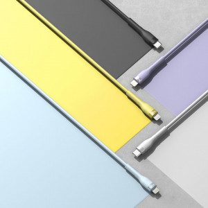 Кабел за зареждане и данни RINGKE USB Type C към Lightning 480Mb/s 20W 1.2m черен (CB60112RS) - Img 3