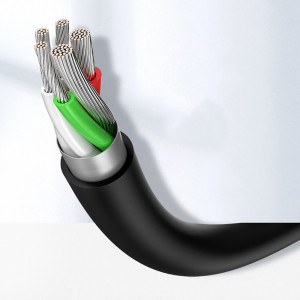 Кабел за зареждане и данни UGREEN USB Type A към USB Type C с бързо зареждане 3.0 3A 0.25m черен (US287 60114) - Img 10