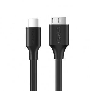Кабел за зареждане и данни UGREEN USB Type C към micro USB SuperSpeed 3.0 1m черен (US312 20103) - Img 14