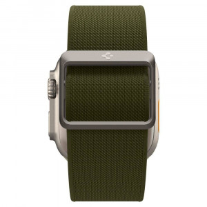 Каишка SPIGEN Fit Lite Ultra - Apple Watch 45mm Series 9 / 45mm Series 8 / 45mm Series 7 / 44mm SЕ (2nd gen) / 44mm SE / 44mm Series 6 / 44mm Series 5 / 44mm Series 4 каки - Img 5