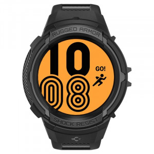 Калъф за корпус с каишка SPIGEN Rugged Armor Pro - Samsung Galaxy Watch5 Pro 45mm черен - Img 11