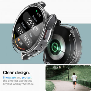 Калъф за корпус SPIGEN Ultra Hybrid - Samsung Galaxy Watch6 44mm прозрачен - Img 10