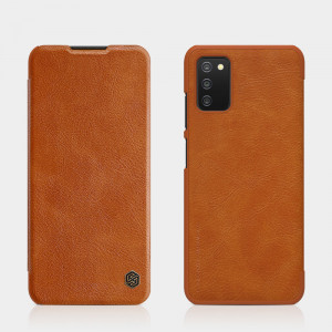 Калъф тип книга от еко кожа NILLKIN Qin - Samsung Galaxy A03s черен - Img 19