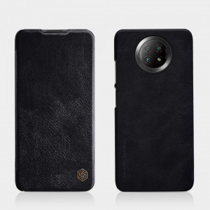 Калъф тип книга от еко кожа NILLKIN Qin - Xiaomi Redmi Note 9T черен - Img 6