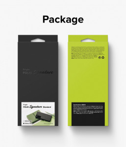 Калъф тип книга от еко кожа RINGKE Folio Signature - Samsung Galaxy S22+ черен - Img 5