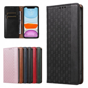 Калъф тип книга с връзка Magnet Strap - iPhone 12 черен - Img 2