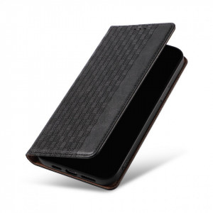 Калъф тип книга с връзка Magnet Strap - iPhone 12 Pro Max черен - Img 9