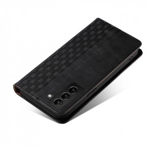 Калъф тип книга с връзка Magnet Strap - Samsung Galaxy S22+ черен - Img 6