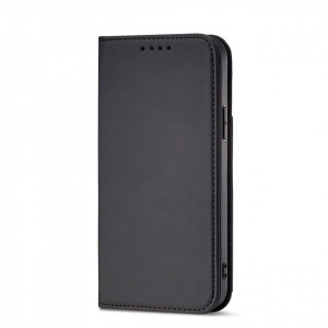 Калъф тип книга с външен джоб Magnet Card - iPhone 12 Pro Max черен - Img 5
